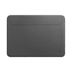 Чохол-папка (шкіряний) Apple MacBook Air 13.6" M2 2022 WIWU Skin Pro 2 Leather Sleeve Gray