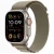 Apple Watch Ultra 2 GPS + Cellular 49mm Titanium Case with Olive Alpine Loop - Large (MRF03/MRFK3)