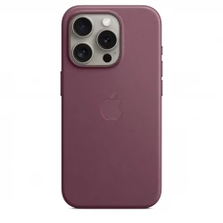 Чохол-накладка (тканинний) Apple iPhone 15 Pro FineWoven Case with MagSafe Mulberry (MT4L3)