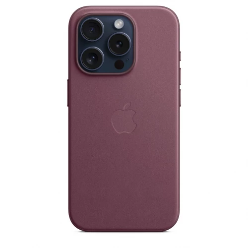 Чохол-накладка (тканинний) Apple iPhone 15 Pro FineWoven Case with MagSafe Mulberry (MT4L3)