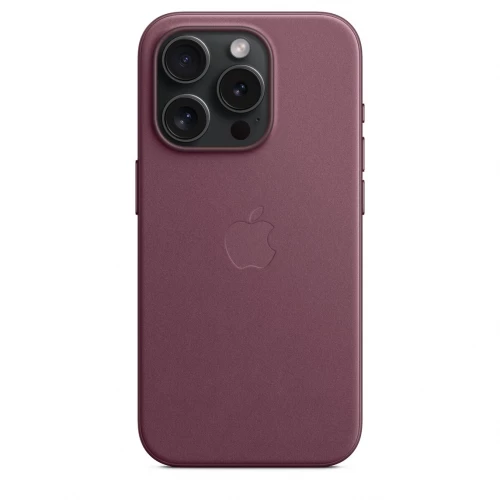 Чохол-накладка (тканинний) Apple iPhone 15 Pro FineWoven Case with MagSafe Mulberry (MT4L3)