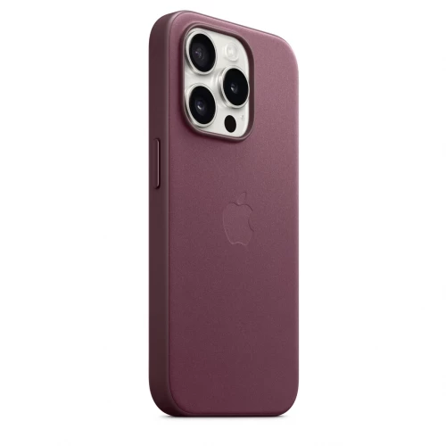 Чохол-накладка (тканинний) Apple iPhone 15 Pro FineWoven Case with MagSafe Mulberry (MT4L3)