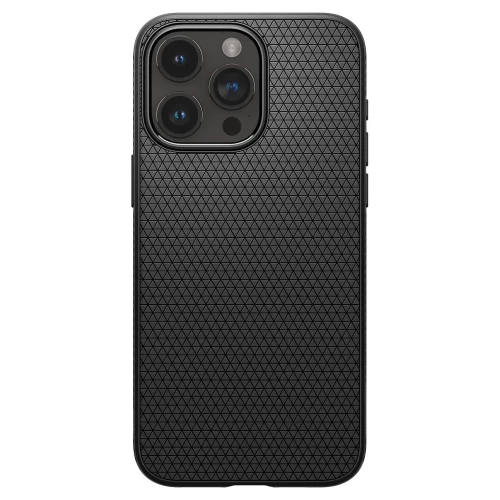 Чехол-накладка (силиконовый) Apple iPhone 15 Pro Spigen Liquid Air Matte Black (ACS06704)