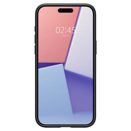 Чехол-накладка (силиконовый) Apple iPhone 15 Pro Max Spigen Liquid Air Matte Black (ACS06562)