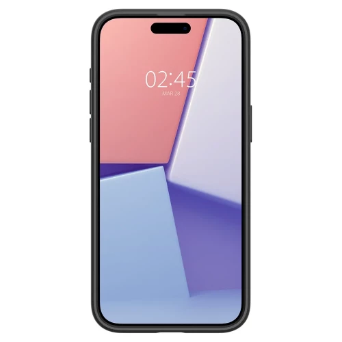 Чехол-накладка (силиконовый) Apple iPhone 15 Pro Max Spigen Ultra Hybrid Matte Black (ACS06570)