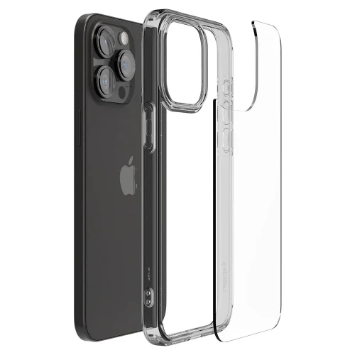 Чехол-накладка (силиконовый) Apple iPhone 15 Pro Max Spigen Ultra Hybrid Space Crystal (ACS06575)