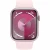 Apple Watch Series 9 GPS + Cellular 45mm Pink Aluminum Case w. Light Pink Sport Band - M/L (MRML3)