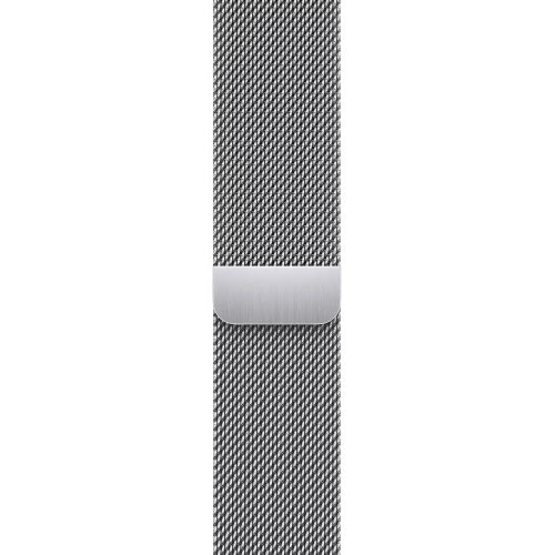 Apple Watch Series 9 GPS + Cellular 41mm Silver S. Steel Case w. Silver Milanese Loop (MRJ43)