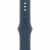 Apple Watch Series 9 GPS + Cellular 45mm Silver S. Steel Case w. Storm Blue Sport Band - S/M (MRMN3)