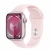 Apple Watch Series 9 GPS 41mm Pink Aluminum Case w. Light Pink S. Band - S/M (MR933)