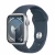 Apple Watch Series 9 GPS 41mm Silver Alu. Case w. Storm Blue S. Band - M/L (MR913)