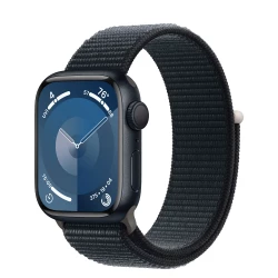 Apple Watch Series 9 GPS 41mm Midnight Aluminum Case w. Midnight Sport Loop (MR8Y3)