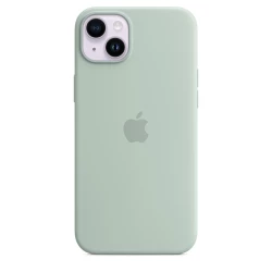 Чохол-накладка (силіконовий) для iPhone 14 Plus Silicone Case High Copy Succulent