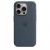 Чохол-накладка (силіконовий) для iPhone 15 Pro Silicone Case High Copy with MagSafe Storm Blue