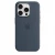 Чохол-накладка (силіконовий) для iPhone 15 Pro Silicone Case High Copy with MagSafe Storm Blue