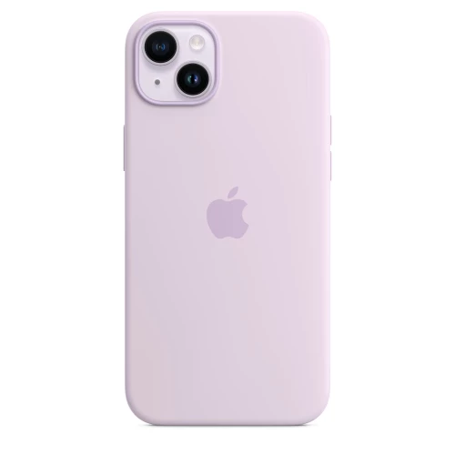 Чохол-накладка (силіконовий) для iPhone 14 Plus Silicone Case High Copy Lilac