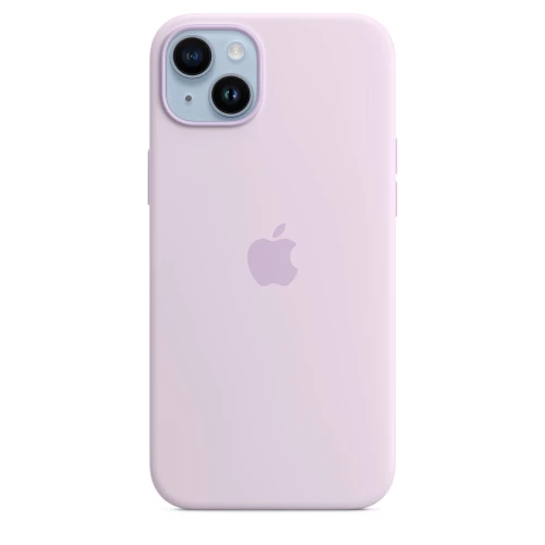 Чохол-накладка (силіконовий) для iPhone 14 Plus Silicone Case High Copy Lilac