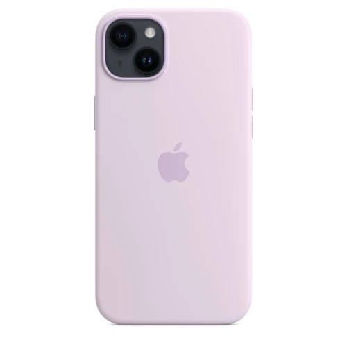 Чохол-накладка (силіконовий) для iPhone 14 Plus Silicone Case High Copy Lilac