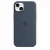 Чехол-накладка (силиконовый) для iPhone 14 Plus Silicone Case High Copy Storm Blue