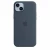 Чехол-накладка (силиконовый) для iPhone 14 Plus Silicone Case High Copy Storm Blue