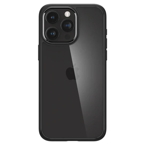 Чехол-накладка (силиконовый) Apple iPhone 15 Pro Max Spigen Ultra Hybrid Matte Black (ACS06570)