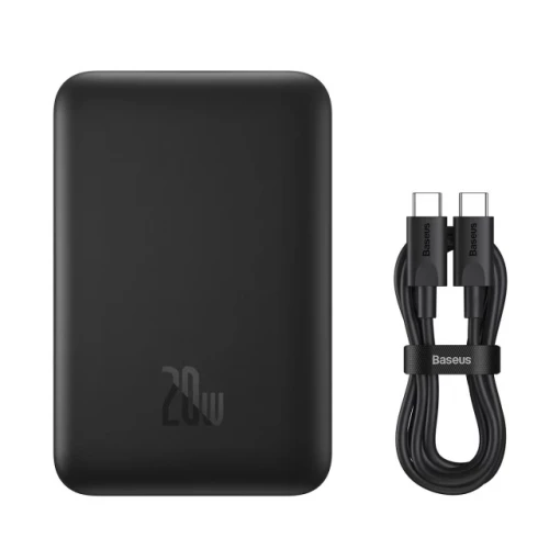 Baseus Magnetic Mini Wireless Fast Charge Overseas Edition 20W 10000 mAh Black (PPCX070001)