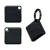 Брелок (пластиковый) для AirTag LAUT CAPSULE IMPKT Black (L_AT_CA_BK)