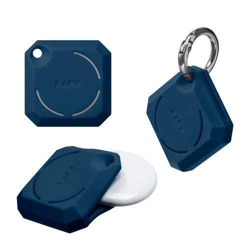 Брелок (силиконовый) для AirTag LAUT HUEX GEM Navy (L_AT_HG_BL)