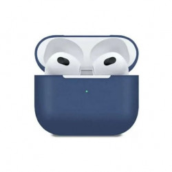Чохол-накладка (силіконовий) Apple AirPods 3 AhaStyle Midnight Blue (X002UH48ZZ)