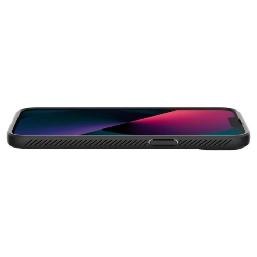 Чохол-накладка (силіконовий) Apple iPhone 13 mini Spigen Liquid Matte Black (ACS03315)