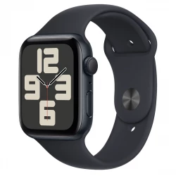 Apple Watch SE 2 GPS 44mm Midnight Aluminium Case with Midnight Sport Band M/L (MRE93)