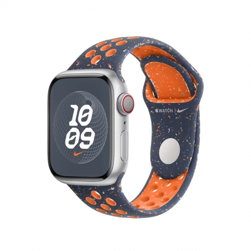 Apple Watch 38/40/41mm Blue Flame Nike Sport Band S/M (MUUT3)