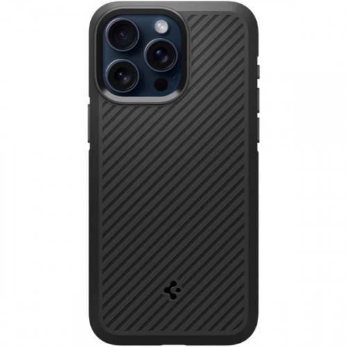 Чехол-накладка (силиконовый) Apple iPhone 15 Pro Max Spigen Core Armor Matte Black (ACS06441)