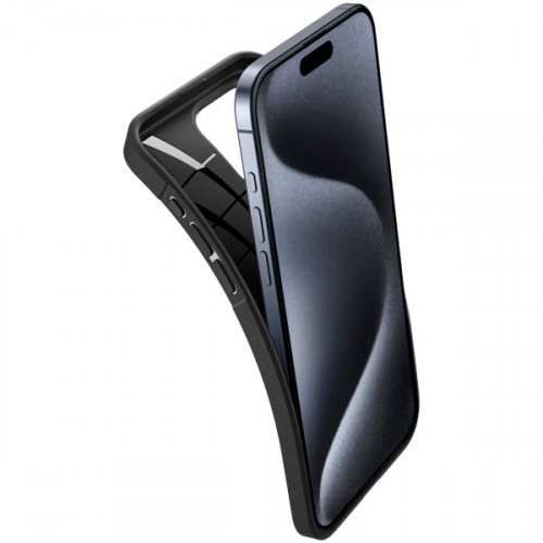 Чехол-накладка (силиконовый) Apple iPhone 15 Pro Max Spigen Core Armor Matte Black (ACS06441)
