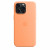Чехол-накладка (силиконовый) для iPhone 15 Pro Max Silicone Case High Copy with MagSafe Orange Sorbet