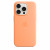 Чохол-накладка (силіконовий) для iPhone 15 Pro Silicone Case High Copy with MagSafe Orange Sorbet