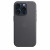 Чехол-накладка (тканевый) для iPhone 15 Pro FineWoven Case with MagSafe Black