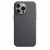 Чехол-накладка (тканевый) для iPhone 15 Pro Max FineWoven Case with MagSafe Black