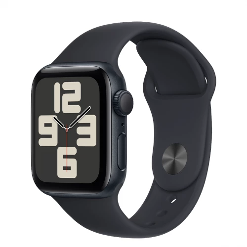 Apple Watch SE 2 GPS 40mm Midnight Aluminium Case with Midnight Sport Band M/L (MR9Y3)