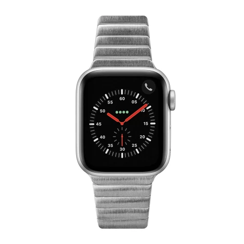 LAUT LINKS 2.0 Apple Watch 42/44/45/49mm Silver (L_AWL_L2_SL)