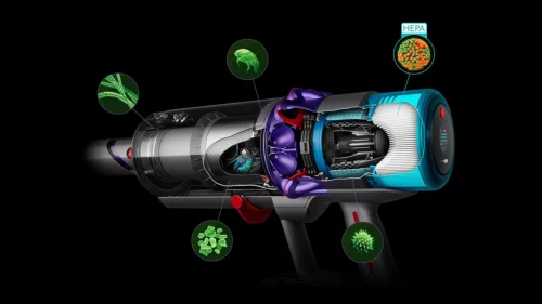 Пылесос Dyson Gen5 Detect Absolute Nickel/Purple (446989-01)