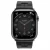 Apple Watch Hermes Series 9 GPS + LTE 45mm Space Black S. Steel Case w. Noir Kilim S. Tour (MRQQ3+MTHX3)