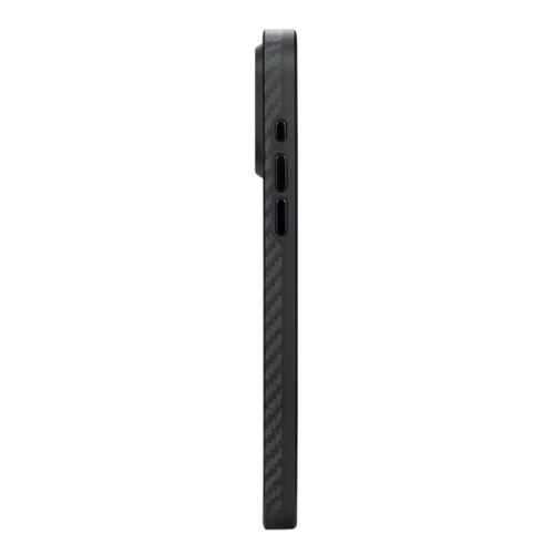 Чехол-накладка (карбоновый) Apple iPhone 15 Pro Pitaka MagEZ Case Pro 4 Twill 1500D Black/Grey (KI1501PP)