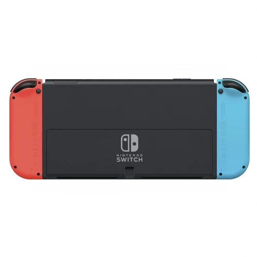 Nintendo Switch OLED with Neon Blue and Neon Red Joy-Con (045496453442)