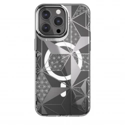 Чохол-накладка (силіконовий) Apple iPhone 15 Pro Max SwitchEasy Artist Case with MagSafe Asanoha