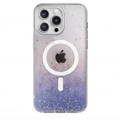 Чохол-накладка (силіконовий) Apple iPhone 15 Pro Max SwitchEasy Starfield M Case with MagSafe Twilight