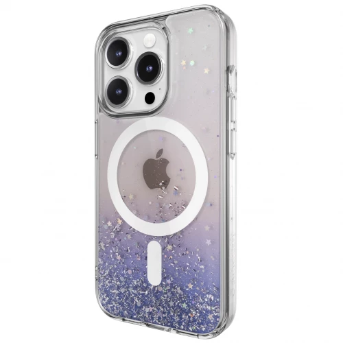 Чохол-накладка (силіконовий) Apple iPhone 15 Pro SwitchEasy Starfield M Case with MagSafe Twilight