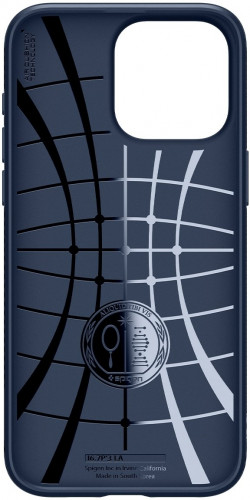 Чехол-накладка (силиконовый) Apple iPhone 15 Pro Spigen Liquid Air Blue (ACS06705)