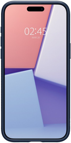 Чехол-накладка (силиконовый) Apple iPhone 15 Pro Spigen Liquid Air Blue (ACS06705)