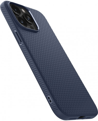 Чехол-накладка (силиконовый) Apple iPhone 15 Pro Spigen Liquid Air Blue (ACS06705)